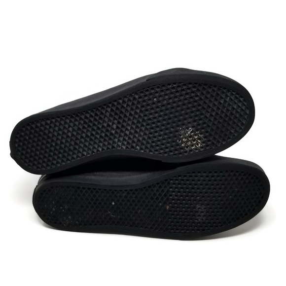 Vans SK8 Hi Slim Zip Perf Leather W7 M5.5 Black - Picture 6 of 9